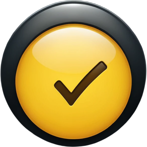 Centang kuning emoji