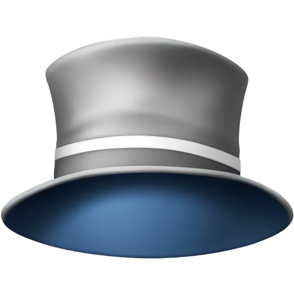 tutors's hat emoji
