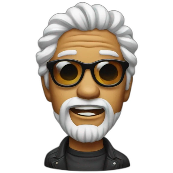 Rolling stone emoji