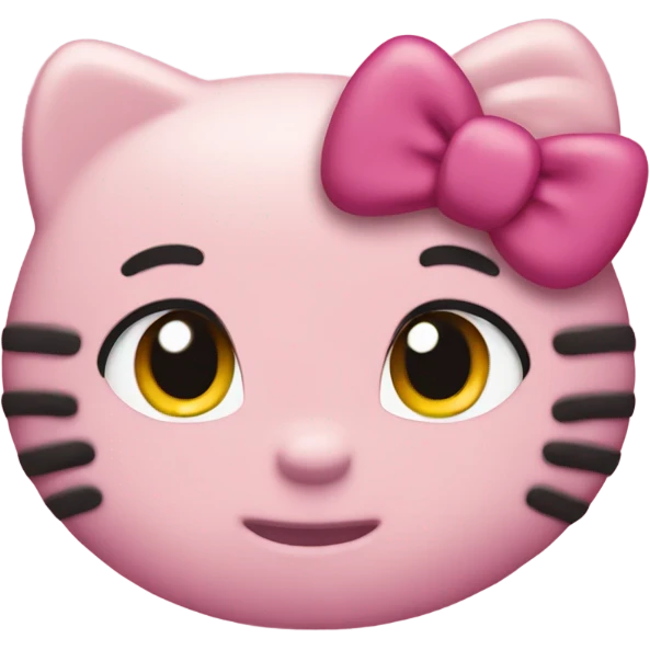 Hello kitty emoji