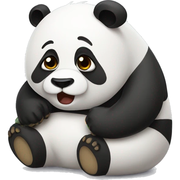 Pity panda  emoji