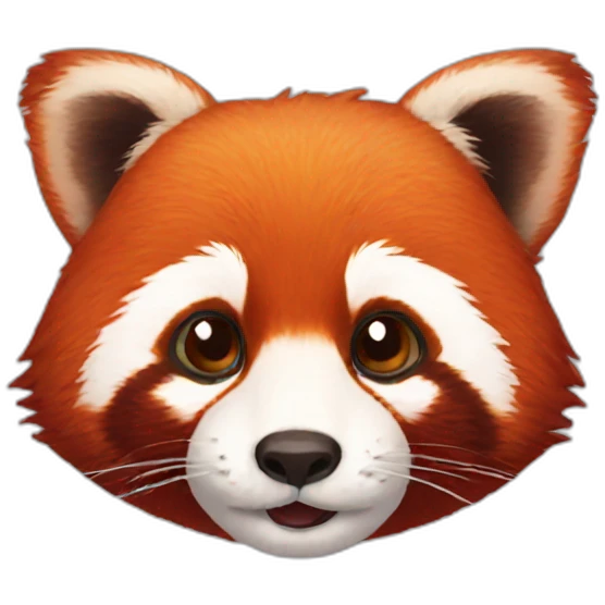 Red panda  emoji