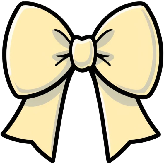pearl bow emoji