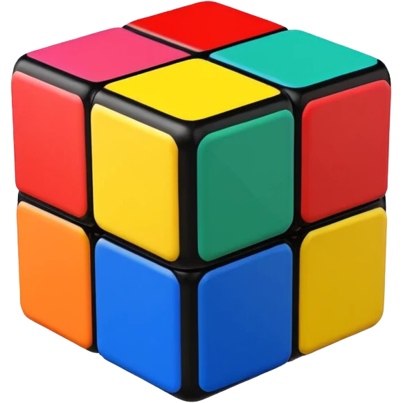 Rubiks cube emoji