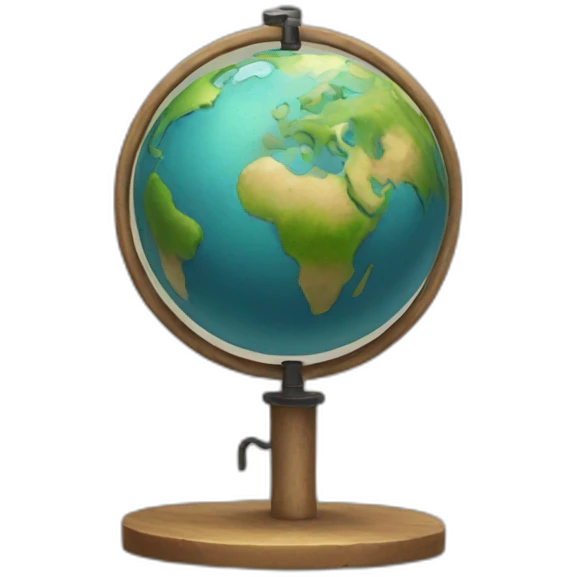 spinning world emoji