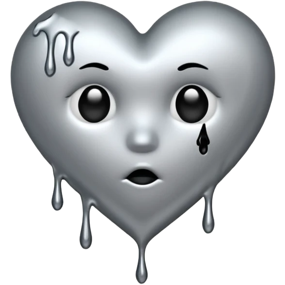 emo heart with a piercing emoji