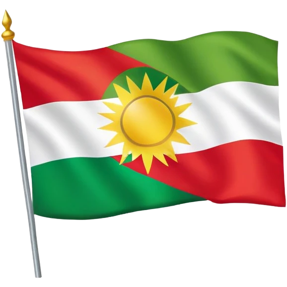 Kurdistan flag emoji