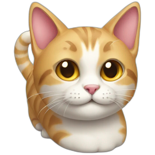 cat from gift box emoji