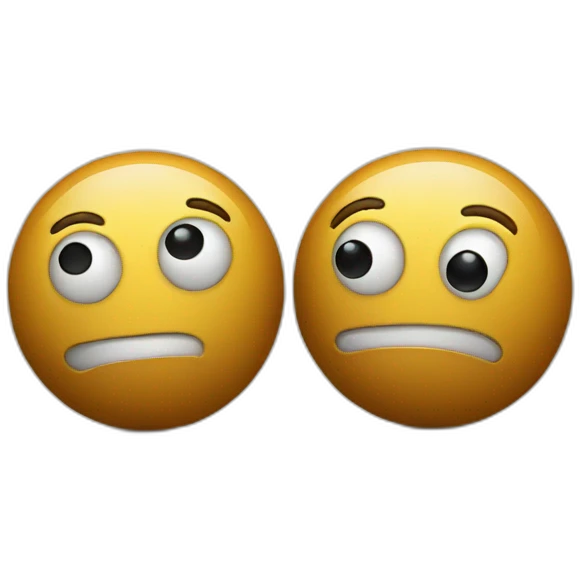 2 balls and one stick emoji