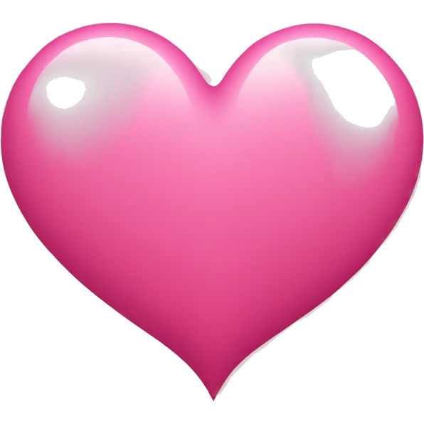 Pink heart emoji