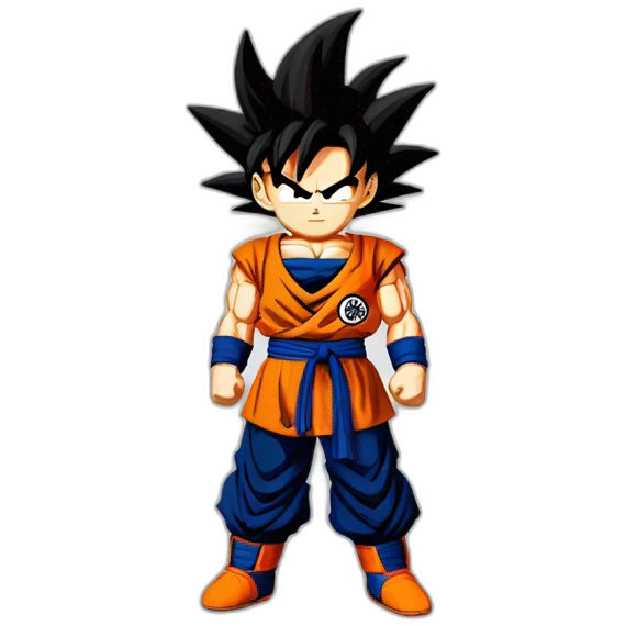 Goku super saiyajin emoji