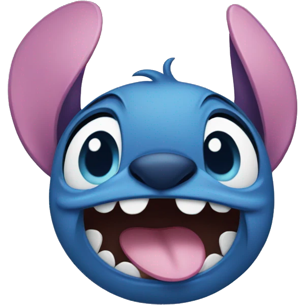 stitch blowing kiss emoji