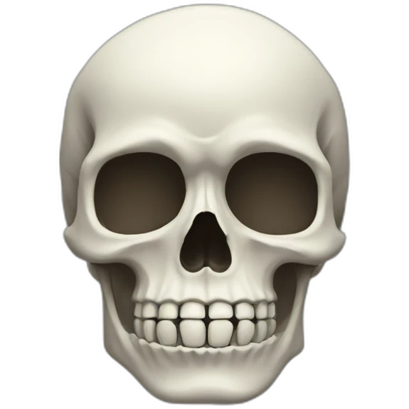 skeleton graphic designer emoji