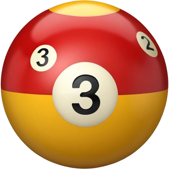 2 numbered billiard ball  emoji