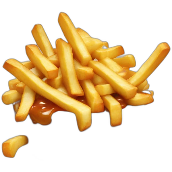 Poutine qui pleur emoji