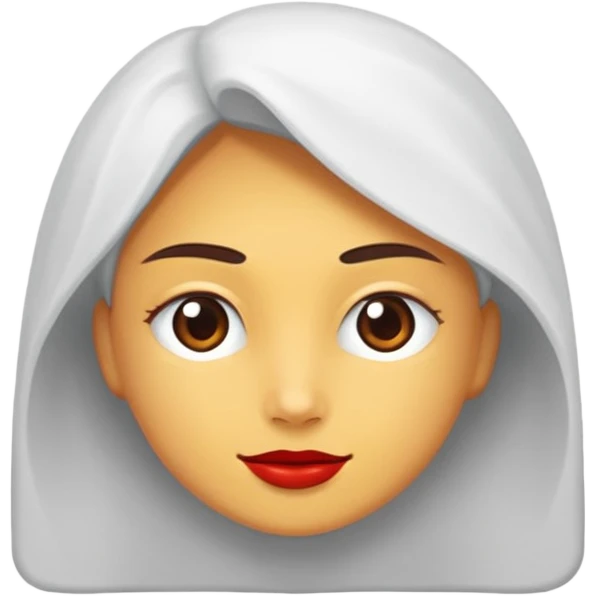 kadın kırmızı küpeli sarışın emoji