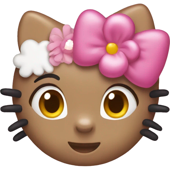 Hello kitty emoji