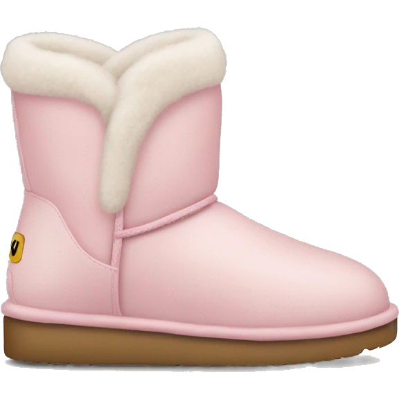light pink uggs emoji