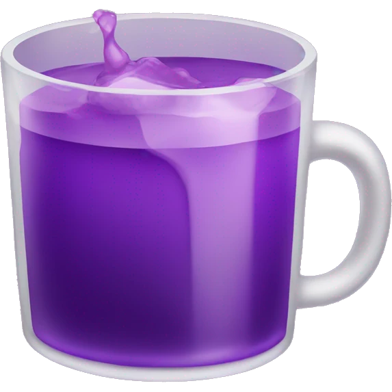 Purple drink emoji
