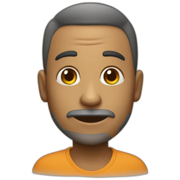 Um coração e uma mão emoji