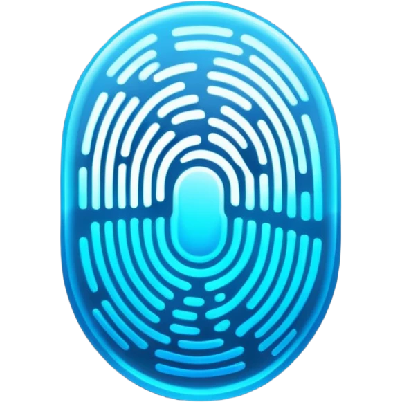 Make me a emoji that i can add to my lock screen has fingerprint icon emoji