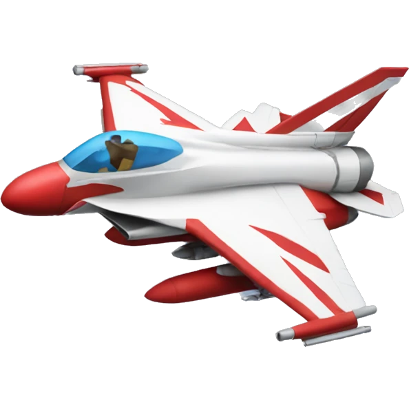 Fighter jet Santa clause  emoji
