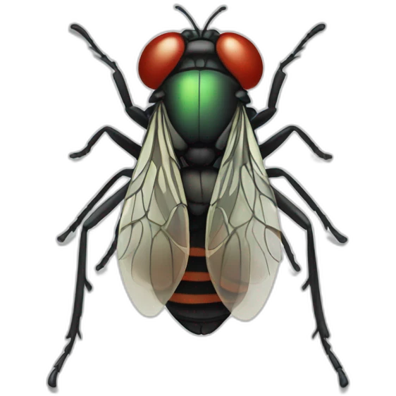 fly insect emoji