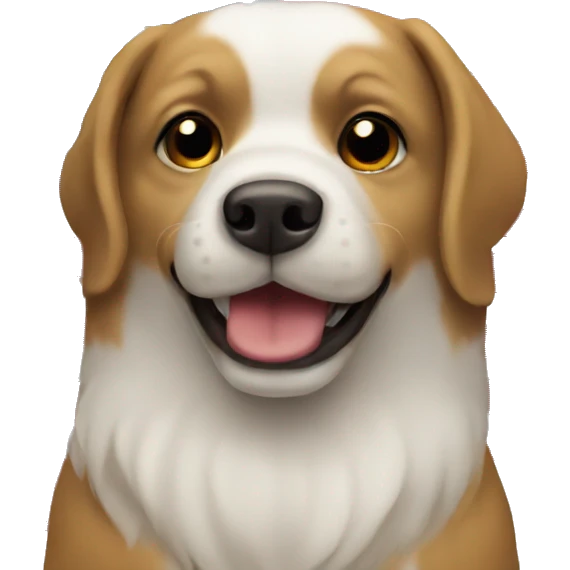 dog with a flag emoji