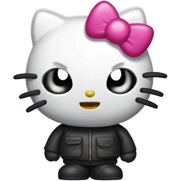 Evil Hello kitty  emoji