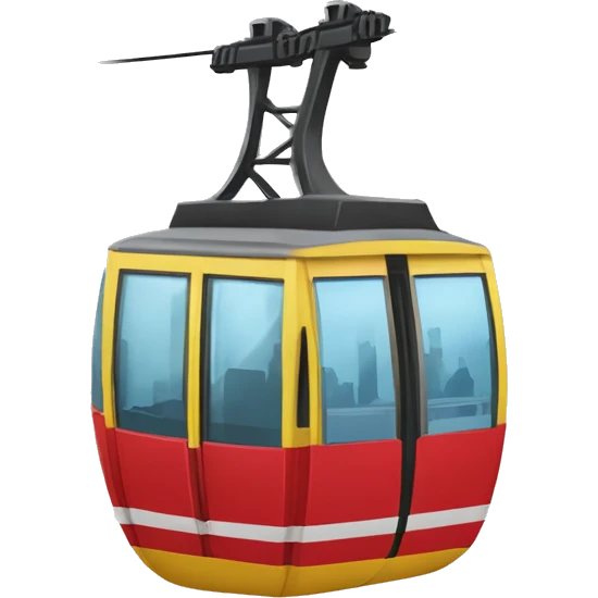 Lisabonne teleferico cable car  emoji