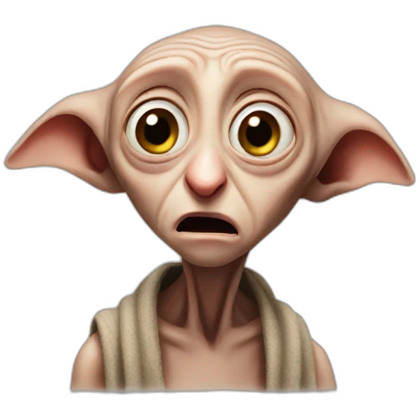 Dobby shocked emoji
