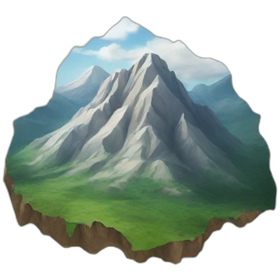 mountain emoji