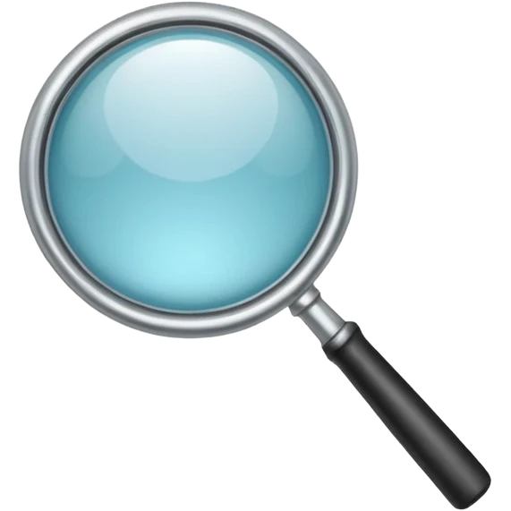 magnifier glass emoji