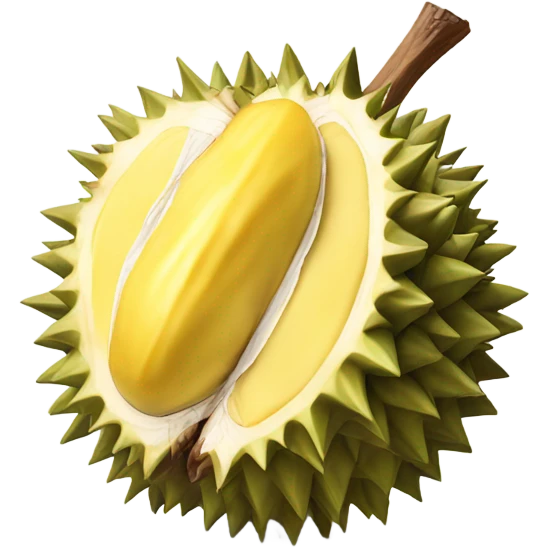 Durian fruit emoji