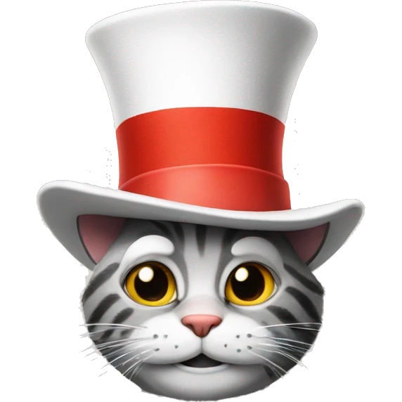 Cat in the hat emoji