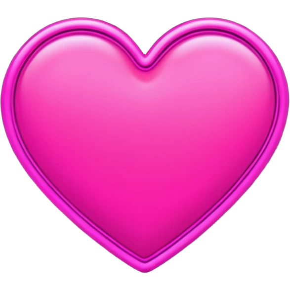 love heart neon cyberpunk emoji