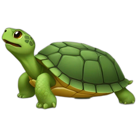 Chat sur tortue emoji