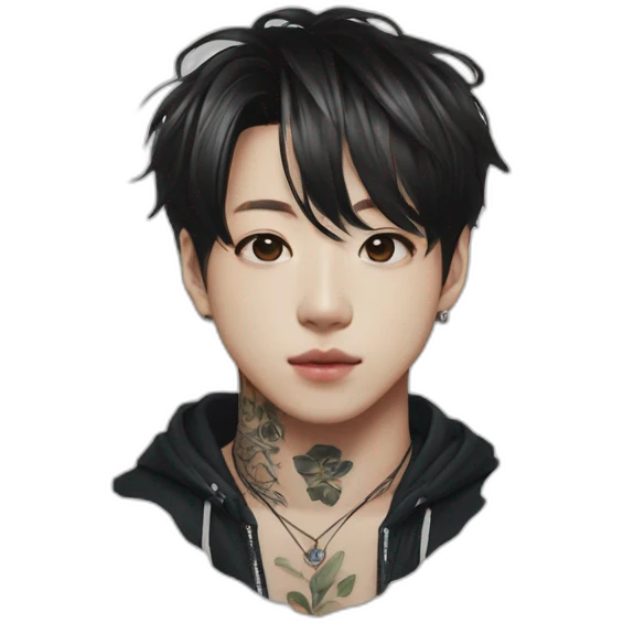 Jungkook sotho tatoo emoji