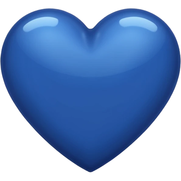 قلب ازرق غامق emoji