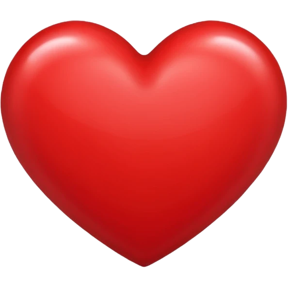 Red heart R emoji