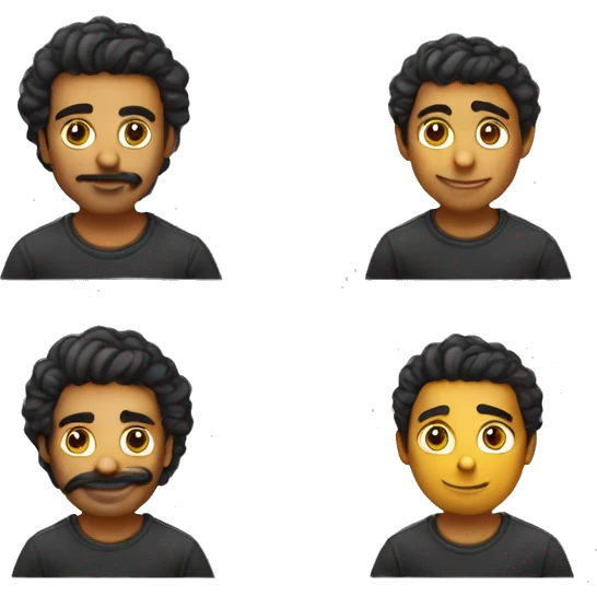 i have a instagram account username is heyiashish create a emoji in tshirt text was heyiashish emoji