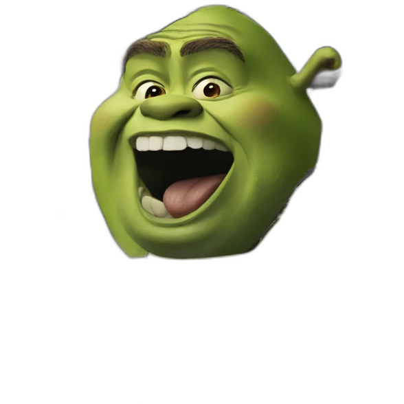 shrek with BMWX3 emoji
