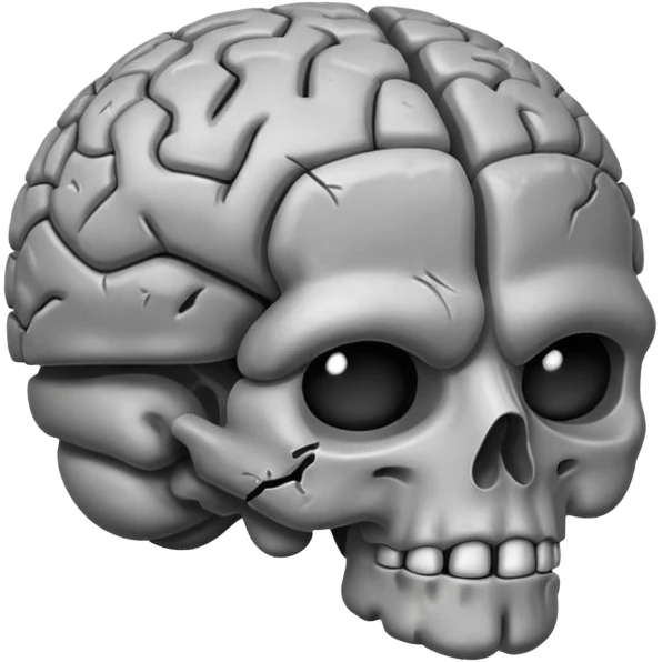 rotting brain emoji