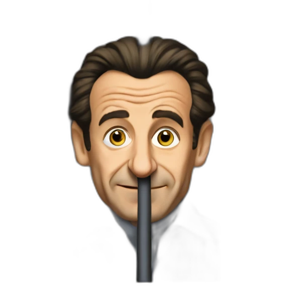 nicolas sarkozy Behind prison bars emoji
