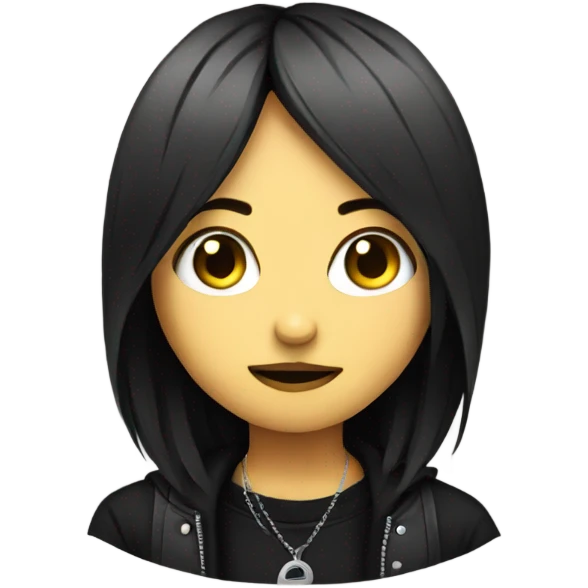 Emo girl emoji