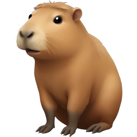 Capybara emoji