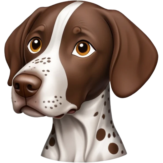 German shorthaired pointer emoji