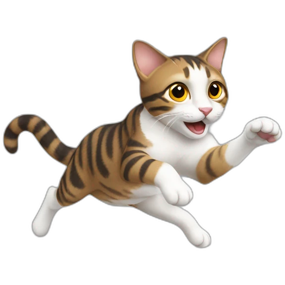 jumping cat emoji