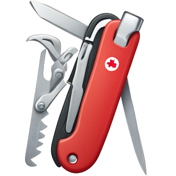 Swiss army knife emoji
