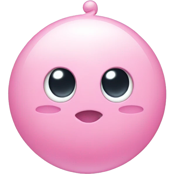 light pink tamagotchi  emoji